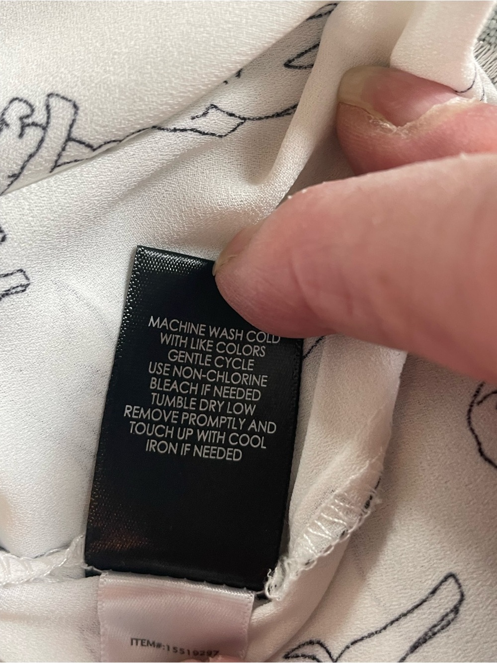torrid Cream Tunic Top with Black Dog Outline Print - Picture 14 of 16